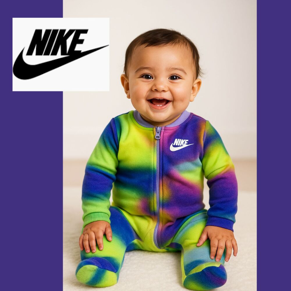 Nike Baby Dream-Chaser Footed Overalls (3M)